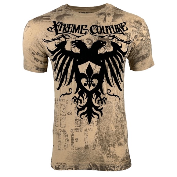 Xtreme Couture By Affliction Men's T-shirt Rain - Picture 2 of 8